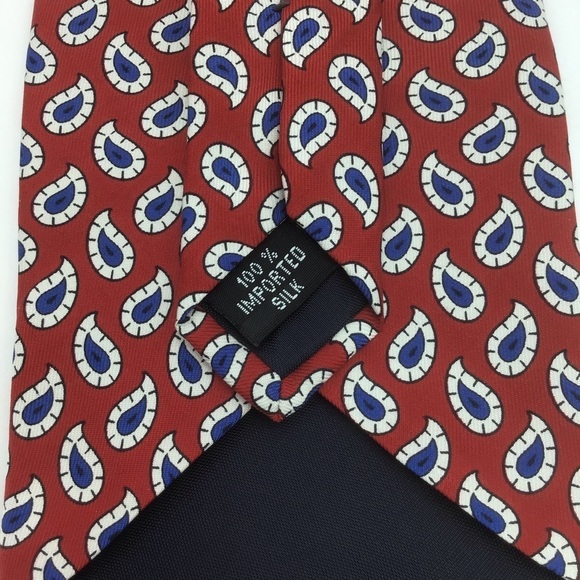 Silk Paisley Tie by Kenneth Cole New York - Picture 4 of 4